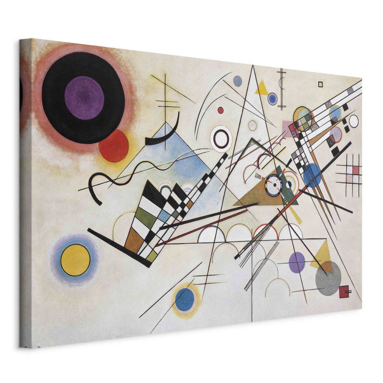 Large canvas print Composition VIII - An Abstract Color Composition by Kandinsky [Large Format] 151662 additionalImage 3