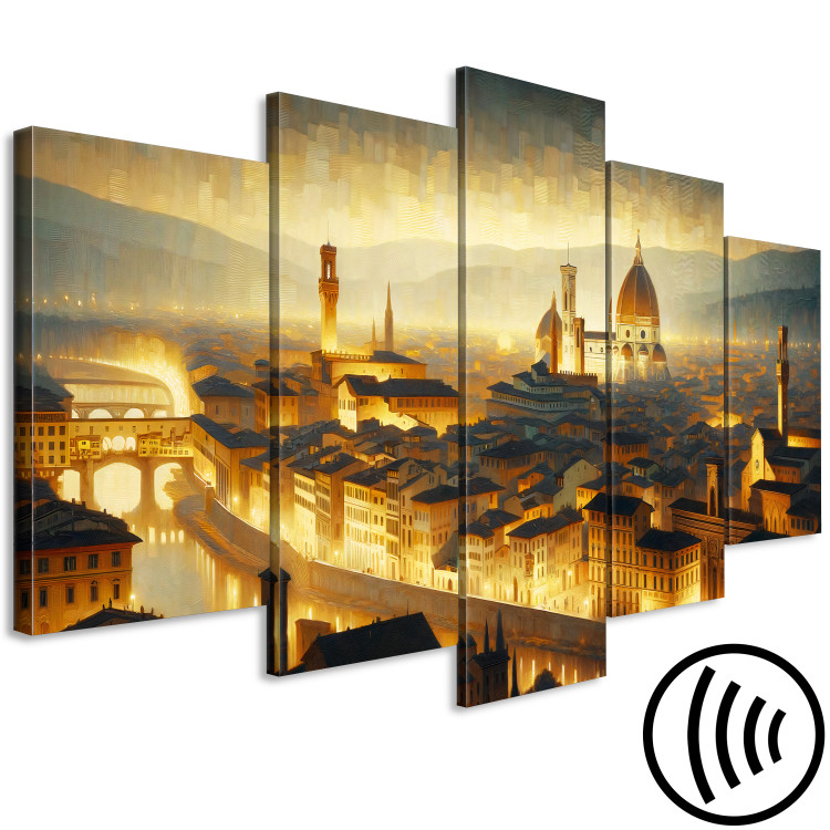 Canvas Art Print Panoramic View of the City of Renaissance and Culture 151962 additionalImage 6