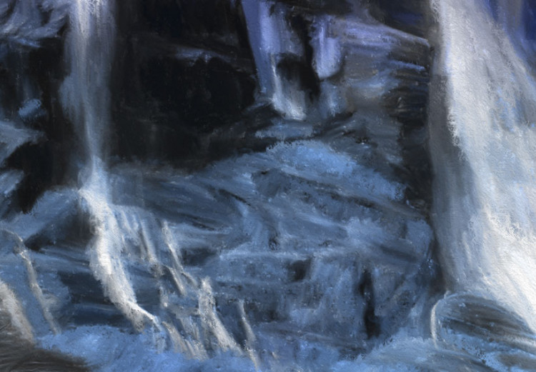 Canvas Art Print Azure waterfall 56062 additionalImage 4