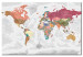Decorative Pinboard Travel Around the World [Cork Map] 97362 additionalThumb 2