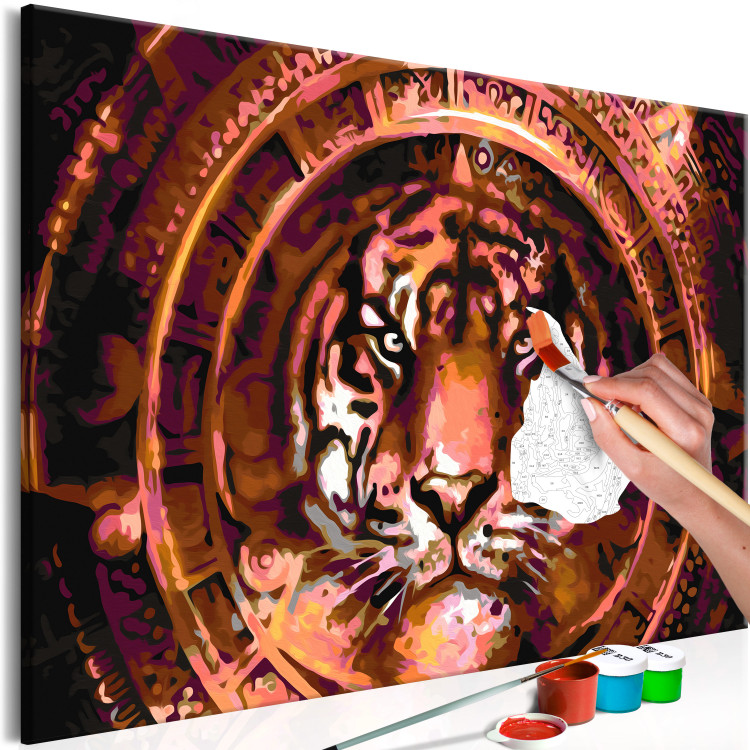 Paint by number Tiger and Ornaments 107572 additionalImage 3