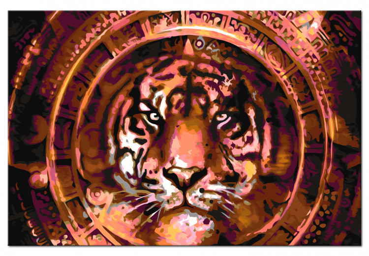 Paint by number Tiger and Ornaments 107572 additionalImage 6