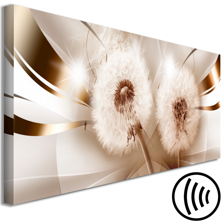 Canvas Print Two Dandelions (1 Part) Narrow 113772 additionalImage 6