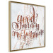 Poster Good morning my sunshine (Square) - Rusty text on a marble background 114372 additionalThumb 9
