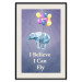 Poster Flying Elephant - composition with an animal and English texts 114572 additionalThumb 18