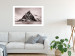 Poster Lofoten - landscape of a high mountain on a solitary island in the middle of winter 115172 additionalThumb 4