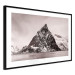 Poster Lofoten - landscape of a high mountain on a solitary island in the middle of winter 115172 additionalThumb 11