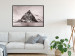Poster Lofoten - landscape of a high mountain on a solitary island in the middle of winter 115172 additionalThumb 5