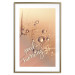 Wall Poster Good morning - water drops on dandelions and warm-colored background 116372 additionalThumb 16
