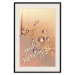 Wall Poster Good morning - water drops on dandelions and warm-colored background 116372 additionalThumb 18
