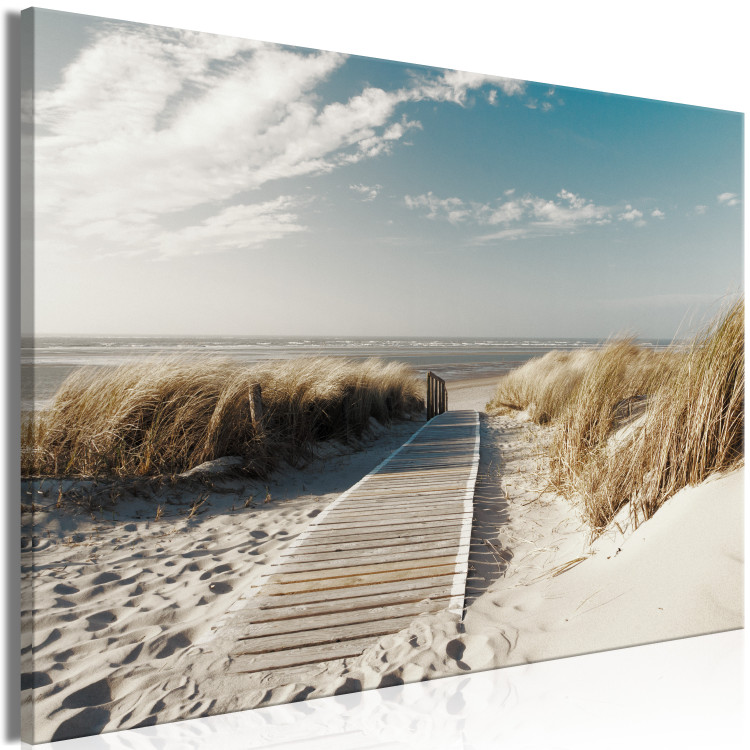 Canvas Print Path to the Beach (1-part) - Summer Sky Over Sandy Shore 117272 additionalImage 2
