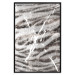 Poster Tiger Stripes - unique black and white composition with an animal motif 117572 additionalThumb 18