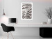 Poster Tiger Stripes - unique black and white composition with an animal motif 117572 additionalThumb 2
