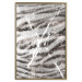 Poster Tiger Stripes - unique black and white composition with an animal motif 117572 additionalThumb 16