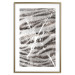 Poster Tiger Stripes - unique black and white composition with an animal motif 117572 additionalThumb 14
