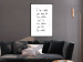 Poster You Are My World - English quote on a contrasting white background 125272 additionalThumb 3