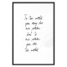 Poster You Are My World - English quote on a contrasting white background 125272 additionalThumb 17