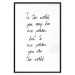Poster You Are My World - English quote on a contrasting white background 125272 additionalThumb 24