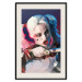 Poster Harlequin - portrait of a woman with geometric figures in an abstract style 125372 additionalThumb 18