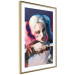 Poster Harlequin - portrait of a woman with geometric figures in an abstract style 125372 additionalThumb 8
