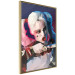 Poster Harlequin - portrait of a woman with geometric figures in an abstract style 125372 additionalThumb 14