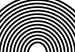 Poster Sonata - abstract black lines with an illusion creating waves on a white background 125672 additionalThumb 9