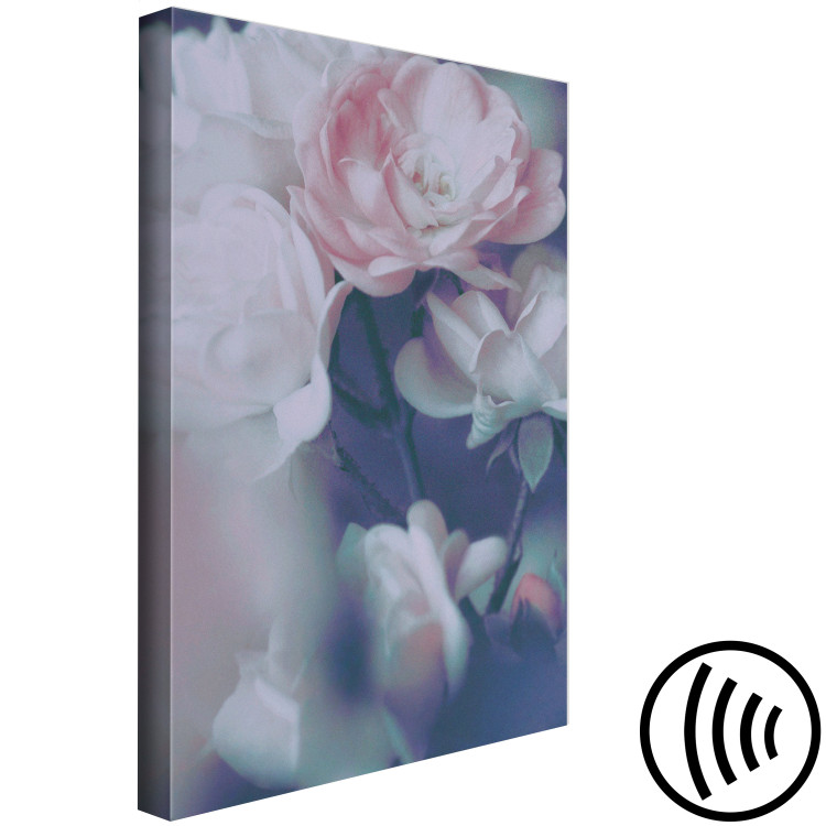 Canvas Art Print Morning Roses (1 Part) Vertical 126672 additionalImage 6