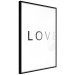 Poster Loading Love - fading black English text on white background 127872 additionalThumb 11