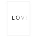 Poster Loading Love - fading black English text on white background 127872 additionalThumb 17