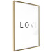 Poster Loading Love - fading black English text on white background 127872 additionalThumb 7