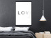 Poster Loading Love - fading black English text on white background 127872 additionalThumb 4