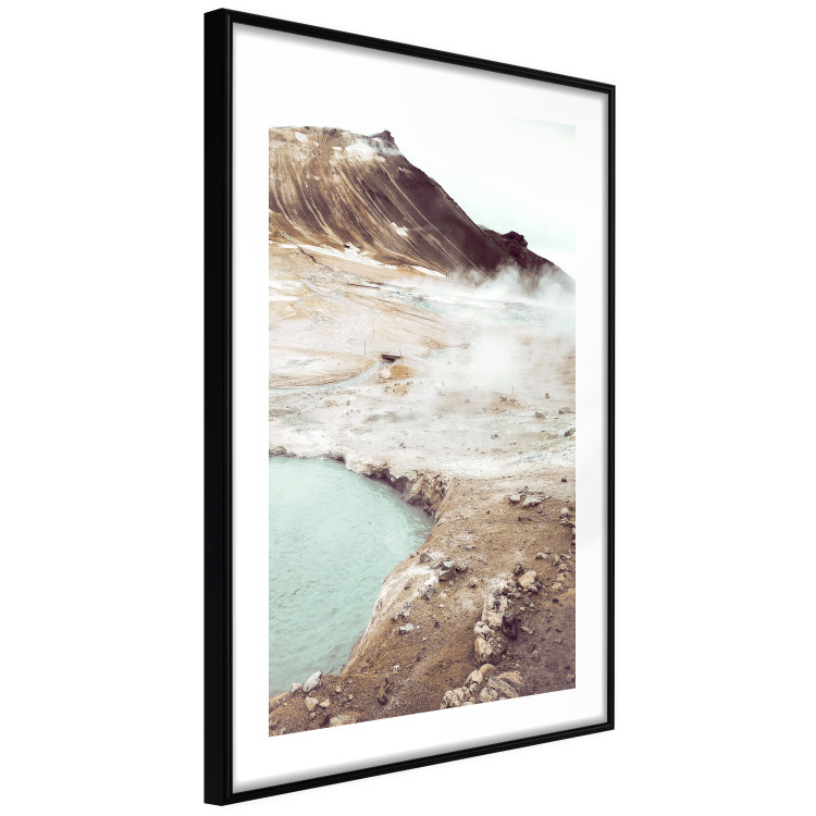 Wall Poster Path of Mists - landscape of mountain terrain and water in warm tones 129472 additionalImage 8