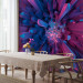 Photo Wallpaper Crystal - geometric fantasy with 3D elements in purple tones 129872 additionalThumb 7