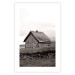Wall Poster Fisherman's Hut - landscape of a field and a stone house against a clear sky 130272 additionalThumb 25