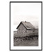 Wall Poster Fisherman's Hut - landscape of a field and a stone house against a clear sky 130272 additionalThumb 17