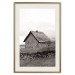 Wall Poster Fisherman's Hut - landscape of a field and a stone house against a clear sky 130272 additionalThumb 20