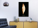 Canvas Art Print Modest Elegance (1-piece) Vertical - abstract golden leaf 130472 additionalThumb 3