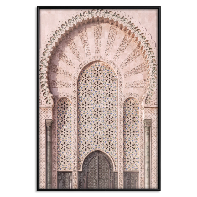 Wall Poster Ornate Gate - architecture of a gate adorned with ornaments in Morocco 134772 additionalImage 16