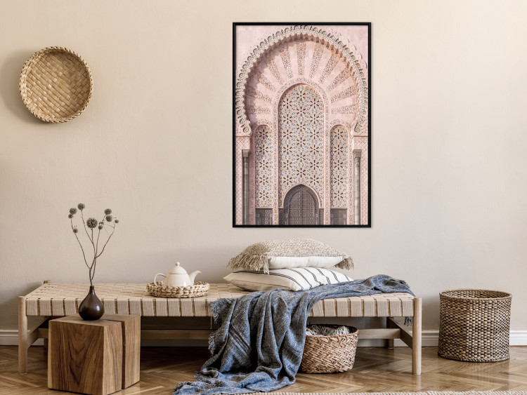 Wall Poster Ornate Gate - architecture of a gate adorned with ornaments in Morocco 134772 additionalImage 6