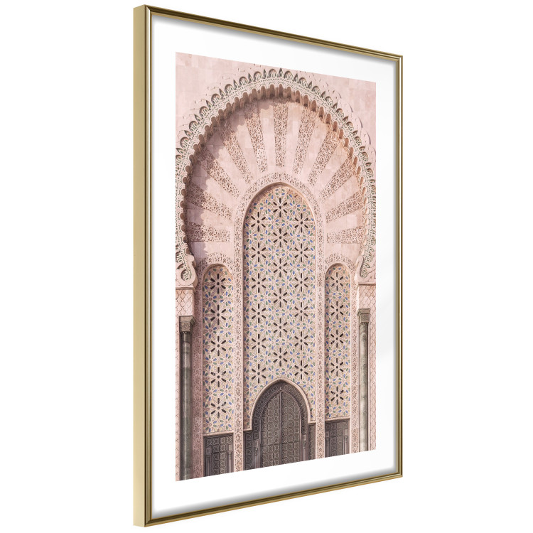 Wall Poster Ornate Gate - architecture of a gate adorned with ornaments in Morocco 134772 additionalImage 9