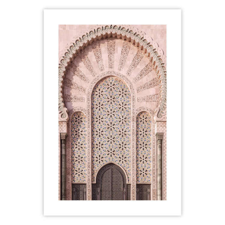 Wall Poster Ornate Gate - architecture of a gate adorned with ornaments in Morocco 134772 additionalImage 14