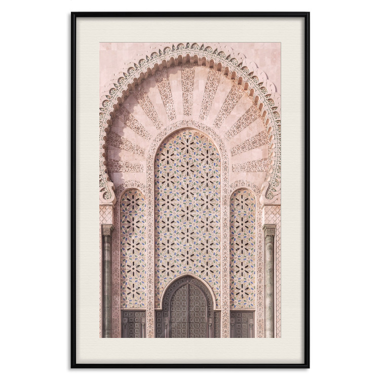 Wall Poster Ornate Gate - architecture of a gate adorned with ornaments in Morocco 134772 additionalImage 24