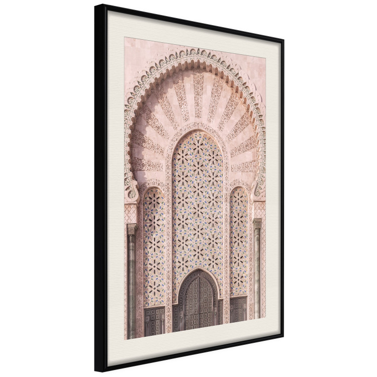 Wall Poster Ornate Gate - architecture of a gate adorned with ornaments in Morocco 134772 additionalImage 2