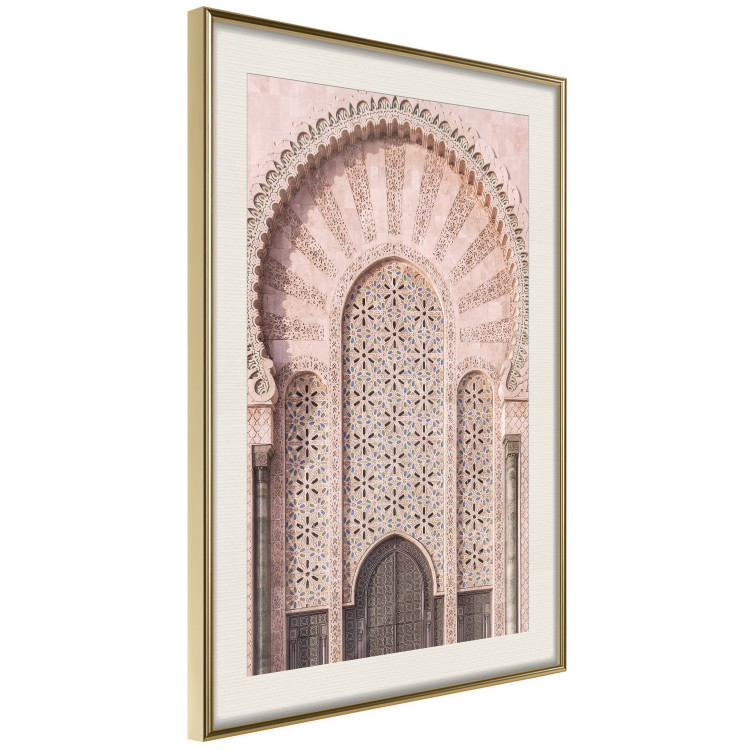 Wall Poster Ornate Gate - architecture of a gate adorned with ornaments in Morocco 134772 additionalImage 3