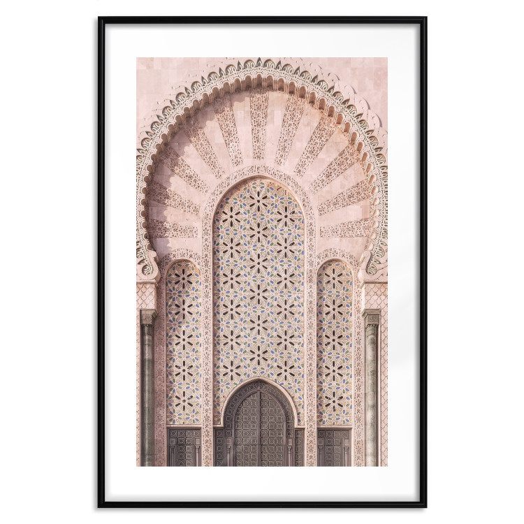 Wall Poster Ornate Gate - architecture of a gate adorned with ornaments in Morocco 134772 additionalImage 20