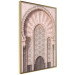 Wall Poster Ornate Gate - architecture of a gate adorned with ornaments in Morocco 134772 additionalThumb 12