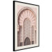 Wall Poster Ornate Gate - architecture of a gate adorned with ornaments in Morocco 134772 additionalThumb 2