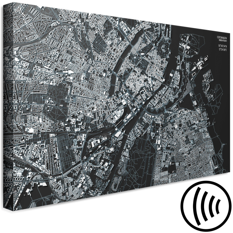 Canvas Copenhagen Center - aerial picture showing the capital of Denmark 135172 additionalImage 6