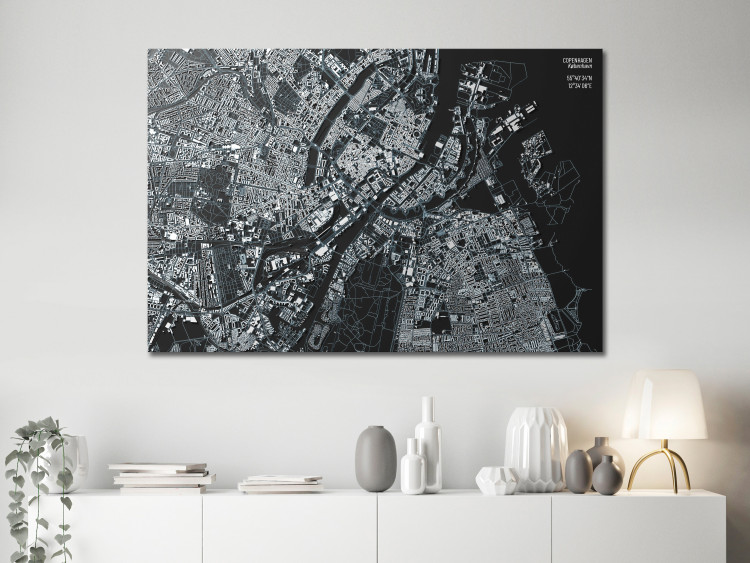 Canvas Copenhagen Center - aerial picture showing the capital of Denmark 135172 additionalImage 3