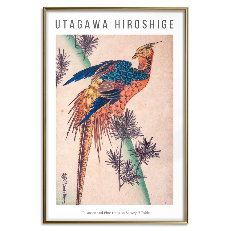 Poster Pheasant and Pine 142472 additionalImage 13